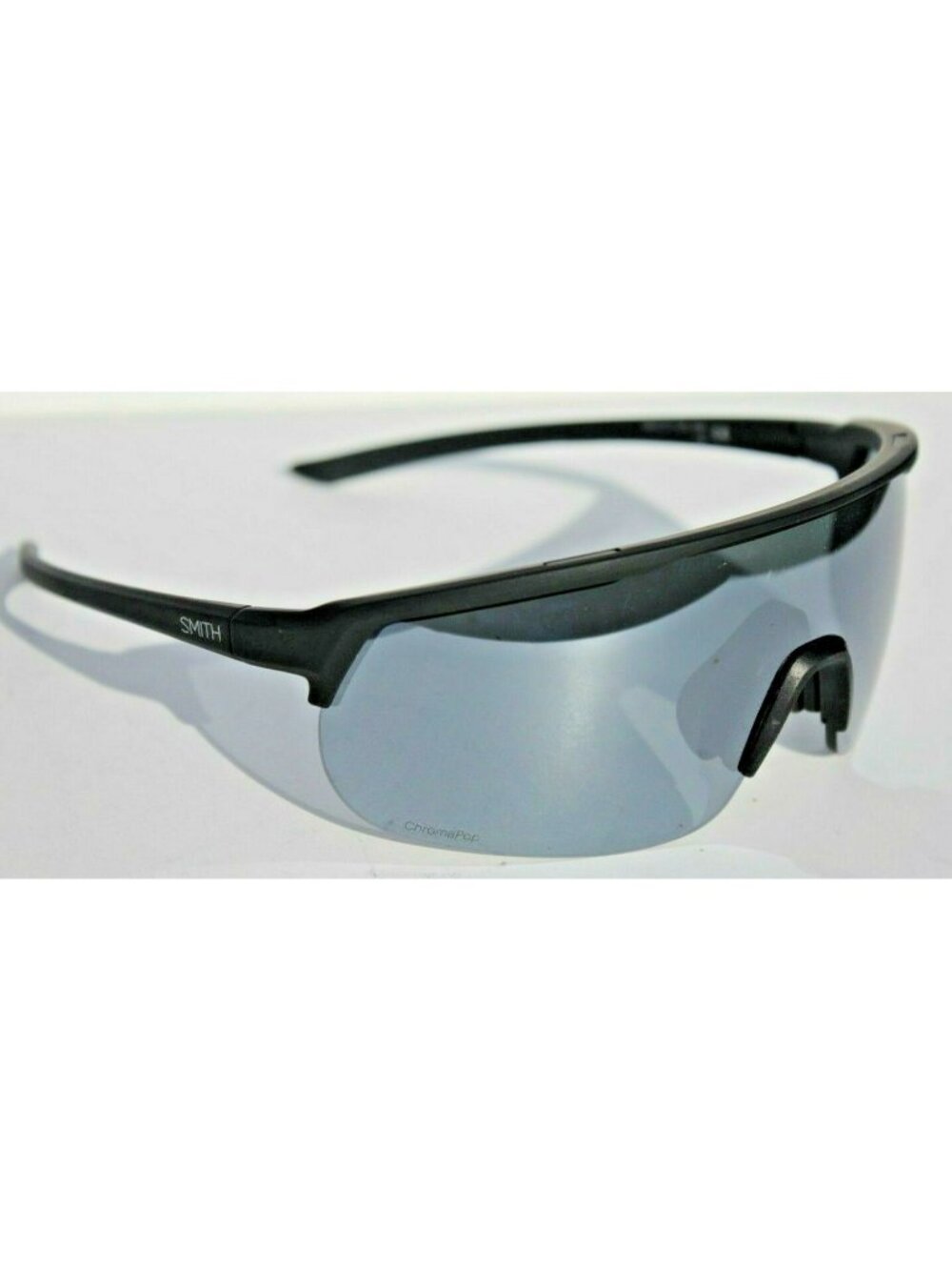 SMITH OPTICS Trackstand Sunglasses ChromaPop Matte Black/Platinum Interchange